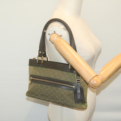 Louis Vuitton LOUIS VUITTON Monogram Mini Lucille PM Hand Bag TST Khaki M92682 LV Authentic ep3029