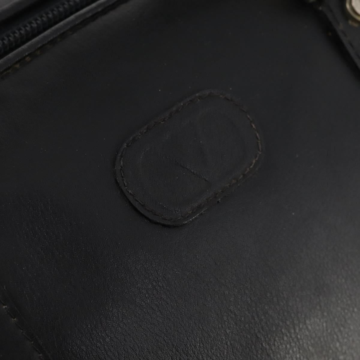 Valentino VALENTINO Boston Bag Leather Black Gold Authentic bs35030A