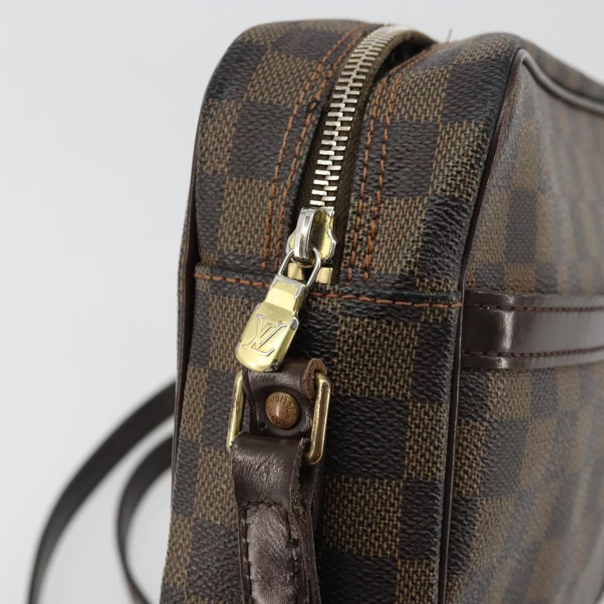 Louis Vuitton LOUIS VUITTON Damier Ebene Trocadero 27 Shoulder Bag SPO N48085 LV Authentic 180428