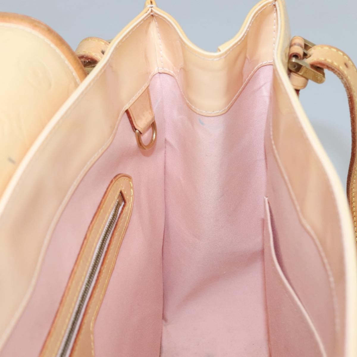 Louis Vuitton LOUIS VUITTON Vernis Biscayne Bay GM Bag Marshmallow Pink M91284 LV Authentic 118449