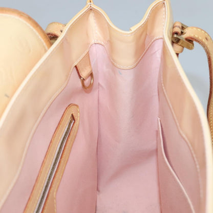Louis Vuitton LOUIS VUITTON Vernis Biscayne Bay GM Bag Marshmallow Pink M91284 LV Authentic 118449