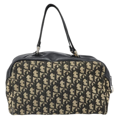 Dior Christian Dior Trotter Canvas Hand Bag Navy Authentic bs33053