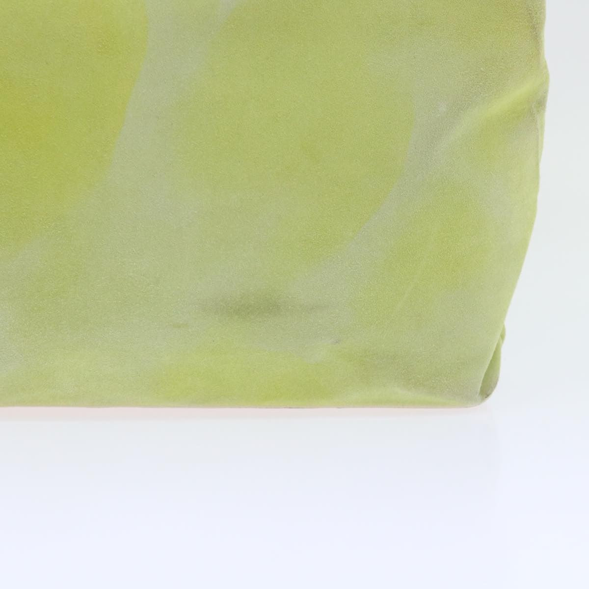 Celine CELINE Hand Bag Suede Green Authentic 53736V