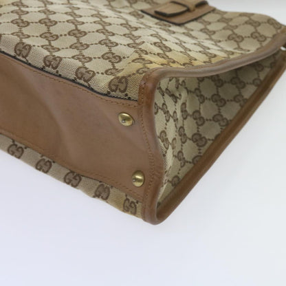 Gucci GUCCI GG Canvas Shoulder Bag Beige 110292 Authentic 61802