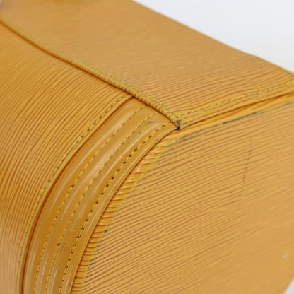 Louis Vuitton LOUIS VUITTON Epi Cannes Hand Bag Yellow M48039 LV Authentic BA10743