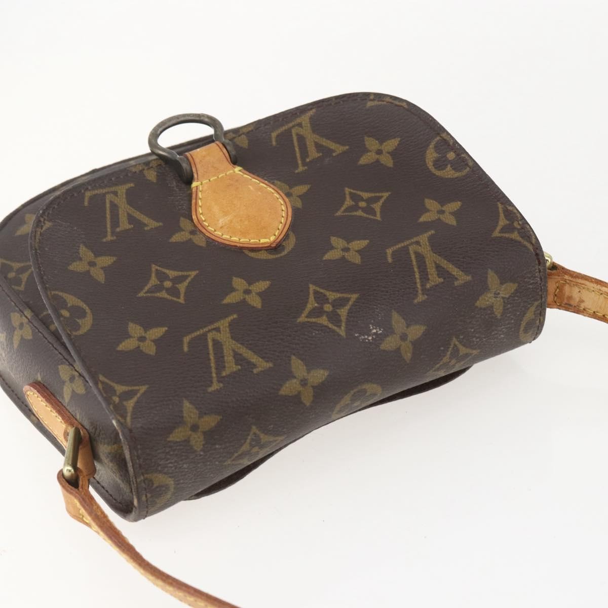 Louis Vuitton LOUIS VUITTON Monogram Saint Cloud PM Shoulder Bag M51244 LV Authentic 159544