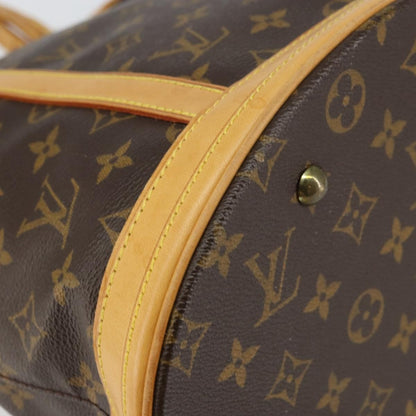 Louis Vuitton LOUIS VUITTON Monogram Bucket GM Shoulder Bag M42236 LV Authentic 156566