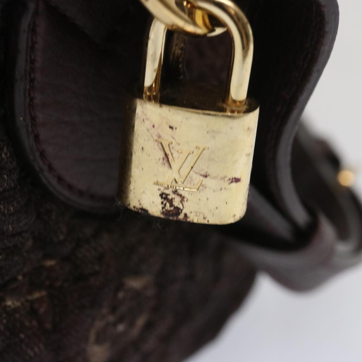 Louis Vuitton LOUIS VUITTON Monogram Volupte Psyche Hand Bag 2way Bordeaux M93475 Authentic bs12168