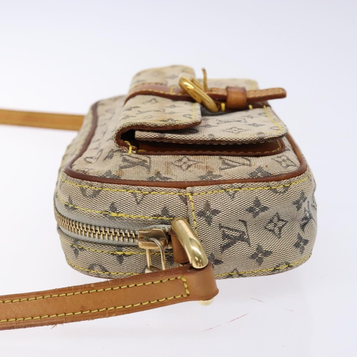 Louis Vuitton LOUIS VUITTON Monogram Mini Juliet MM Shoulder Bag Blue M92004 LV Authentic bs28619