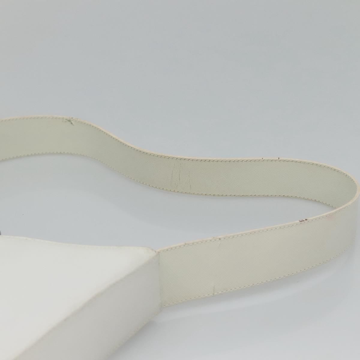 Salvatore Ferragamo Salvatore Ferragamo Shoulder Bag Leather White Authentic bs23066