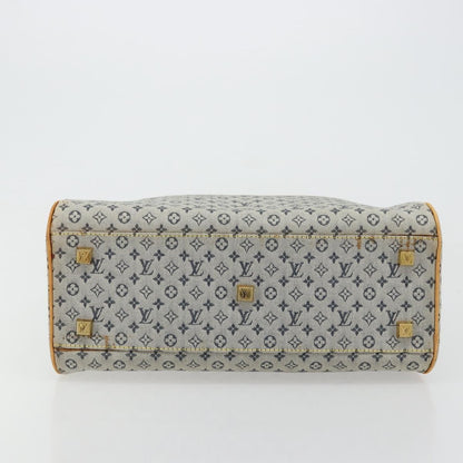 Louis Vuitton LOUIS VUITTON Monogram Mini Marie Hand Bag Blue M92003 LV Authentic ep14206