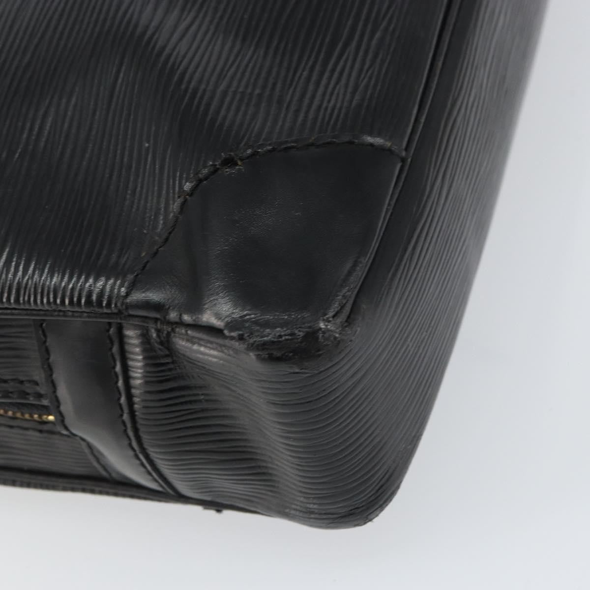 Louis Vuitton LOUIS VUITTON Epi Porte Documents Voyage Bag Black M40321 LV Authentic bs31789