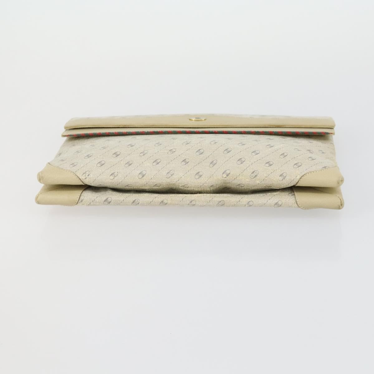 Gucci GUCCI GG Supreme Web Sherry Line Bag PVC Nylon 4 Set Beige Navy Authentic mr1719