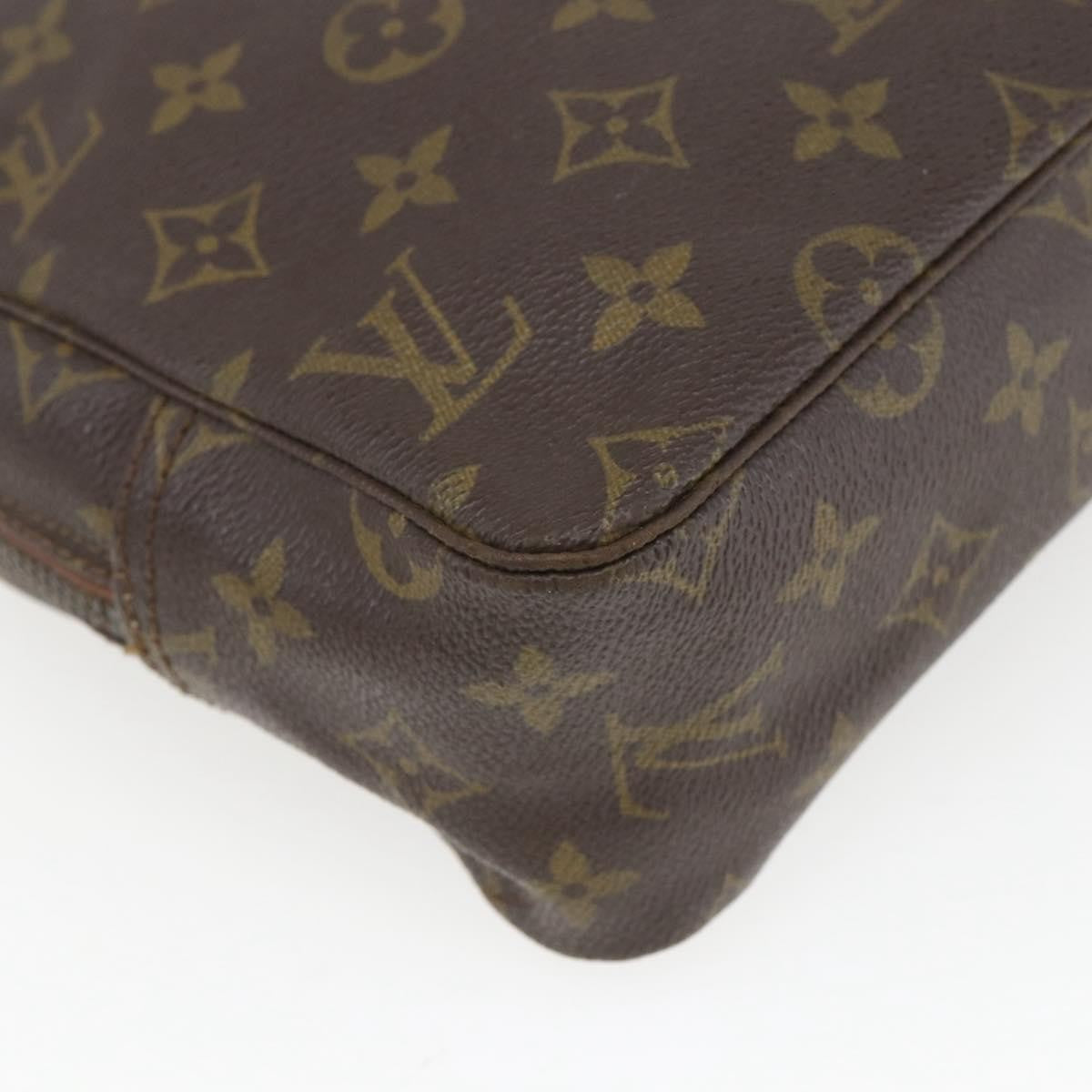 Louis Vuitton LOUIS VUITTON Monogram Trousse Toilette 28 Clutch Bag M47522 LV Authentic 164811