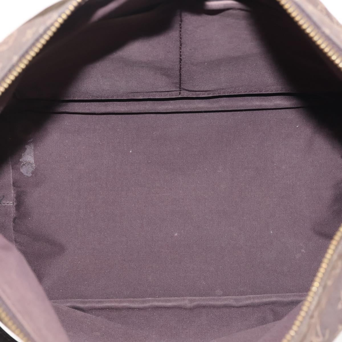 Louis Vuitton LOUIS VUITTON Monogram Idylle Ballad PM Tote Bag Dark Brown M40573 Authentic 144172