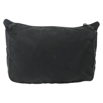 Prada PRADA Shoulder Bag Nylon Black Silver Authentic 175741