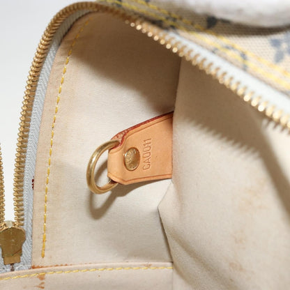 Louis Vuitton LOUIS VUITTON Monogram Mini Marie Hand Bag Blue M92003 LV Authentic ep14206
