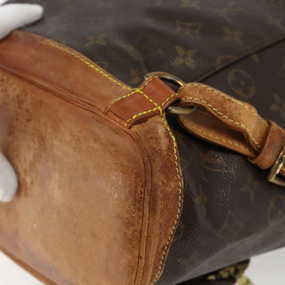 Louis Vuitton LOUIS VUITTON Monogram Montsouris GM Backpack M51135 LV Authentic bs33015 Bag
