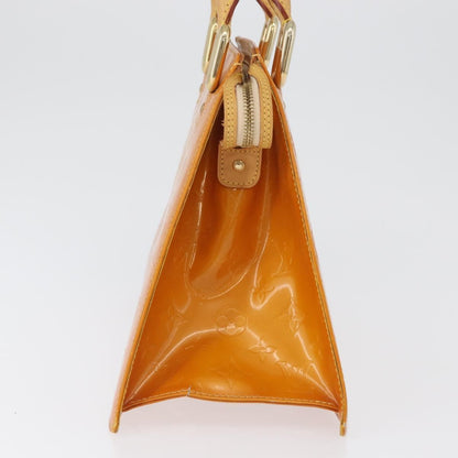 Louis Vuitton LOUIS VUITTON Monogram Vernis Forsyth Hand Bag Jaune M91112 LV Authentic mr2024