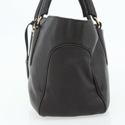 Celine CELINE New Boogie Bag Hand Bag Leather Brown Gold Authentic 179282A