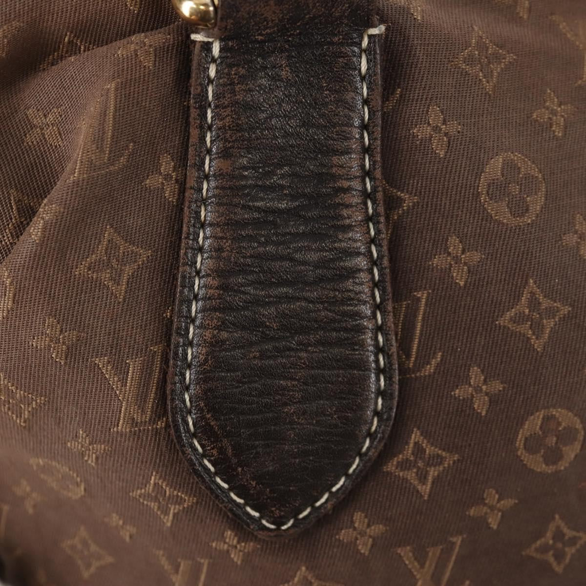 Louis Vuitton LOUIS VUITTON Monogram Idylle Elegy Hand Bag Black M56696 LV Authentic bs31637