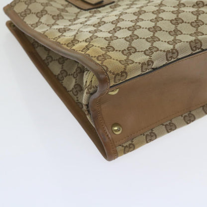 Gucci GUCCI GG Canvas Shoulder Bag Beige 110292 Authentic 61802