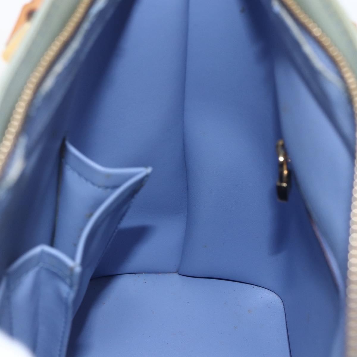 Louis Vuitton LOUIS VUITTON Monogram Vernis Houston Hand Bag Lavande M91218 LV Authentic gh1820