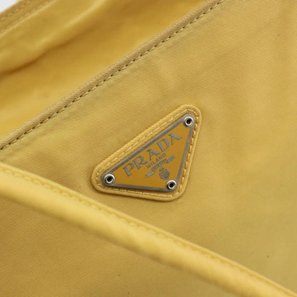 Prada PRADA Tote Bag Nylon Yellow Authentic 181131