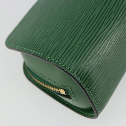 Louis Vuitton LOUIS VUITTON Epi Dauphine PM Cosmetic Pouch Green M48444 LV Authentic BA12760 Bag