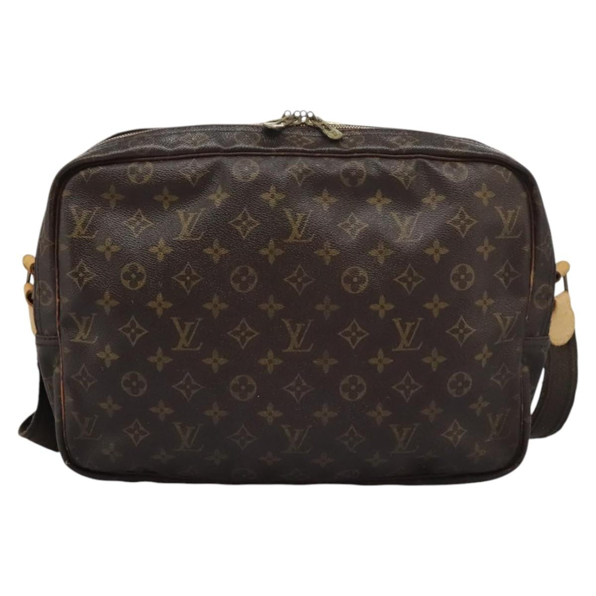 Louis Vuitton LOUIS VUITTON Monogram Reporter GM Shoulder Bag M45252 LV Authentic bs22111