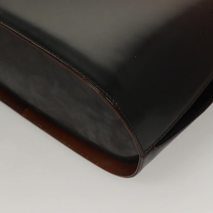 Salvatore Ferragamo Salvatore Ferragamo Gancini Shoulder Bag Leather Brown Authentic 132512