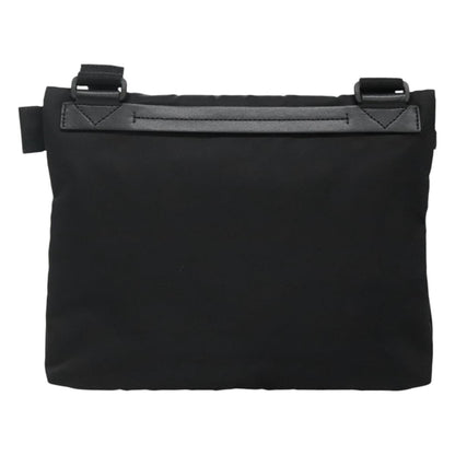 Givenchy GIVENCHY Shoulder Bag Nylon Black Silver Authentic bs23553
