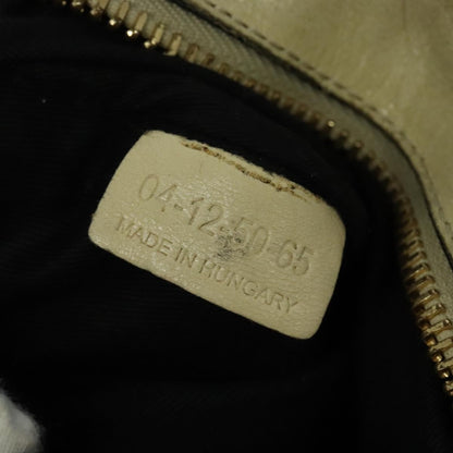 Chloé Chloé Chloe Etel Hand Bag Leather 2way Ivory Gold Authentic 138190