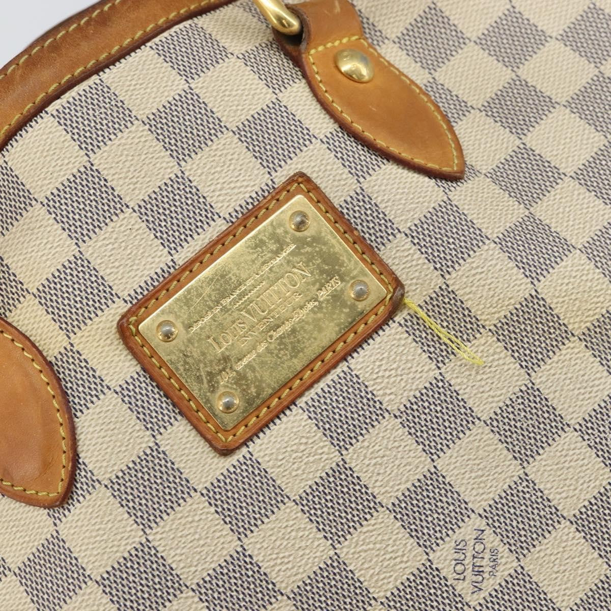 Louis Vuitton LOUIS VUITTON Damier Azur Hampstead PM Tote Bag N51207 LV Authentic 162093