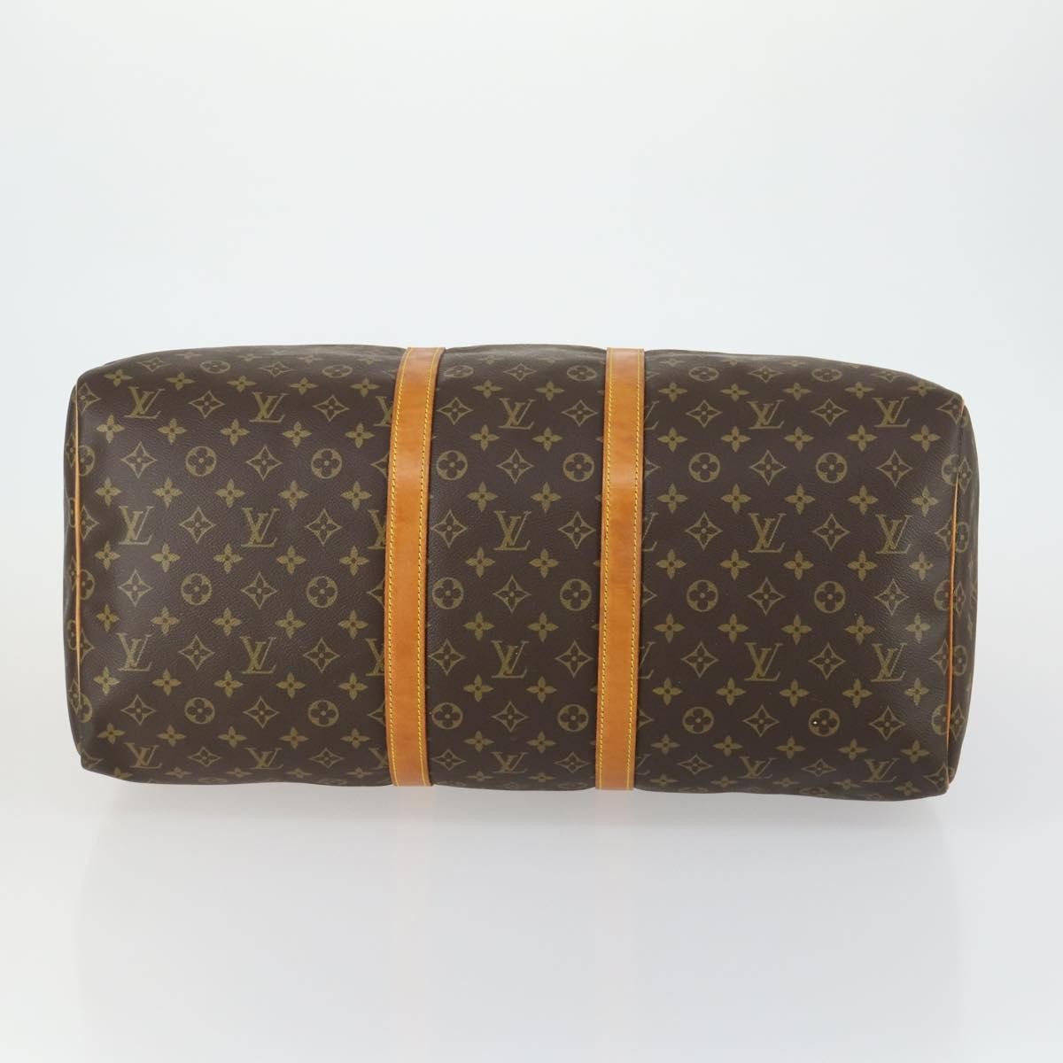 Louis Vuitton LOUIS VUITTON Monogram Keepall 55 Boston Bag M41424 LV Authentic 156198