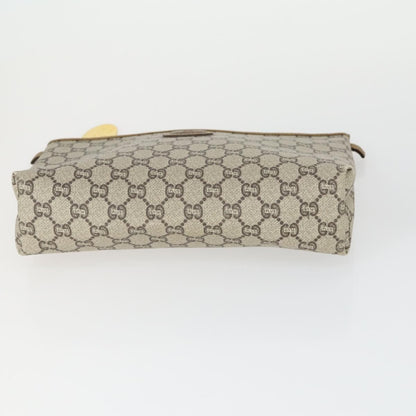 Gucci GUCCI GG Supreme GG Plus Web Sherry Line Bag PVC 4 Set Beige Green Authentic 160748