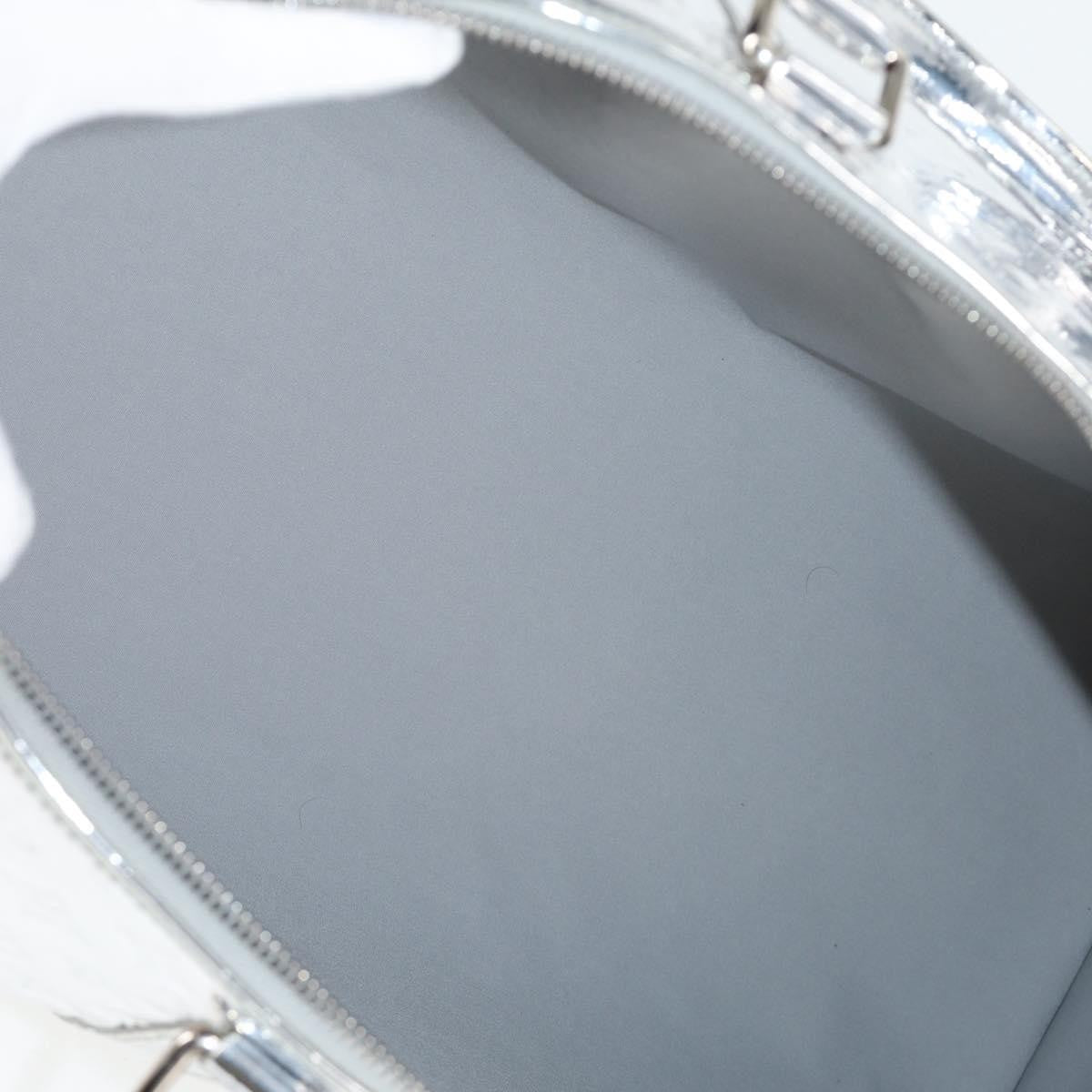 Louis Vuitton LOUIS VUITTON Monogram Miroir Keepall 55 Bag Silver Argent M95275 Authentic yk18156SM