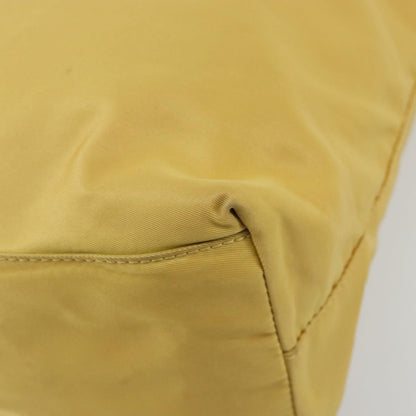 Prada PRADA Tote Bag Nylon Yellow Authentic 181131