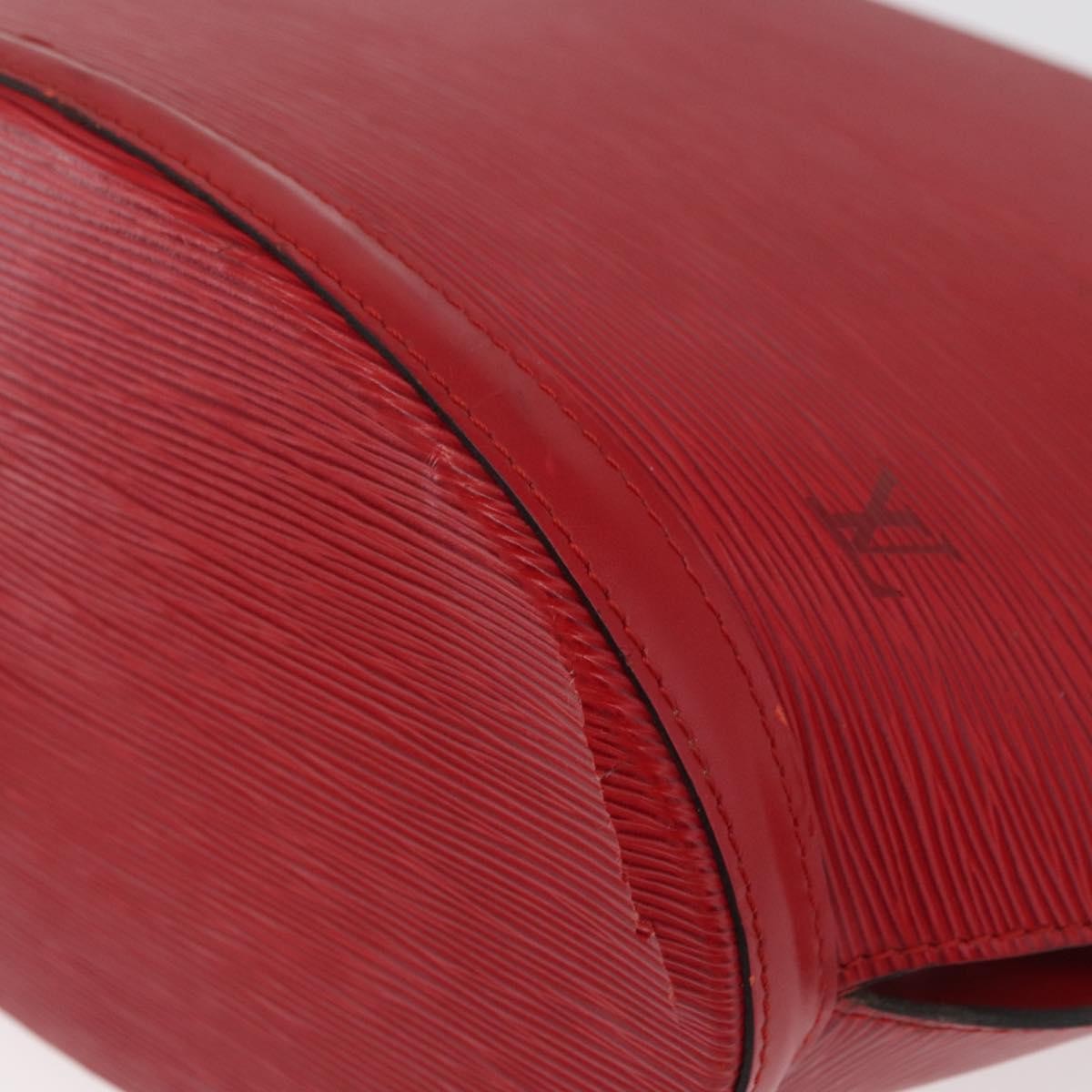 Louis Vuitton LOUIS VUITTON Epi Saint Jacques Shopping Shoulder Bag Red M52277 LV Authentic 182290