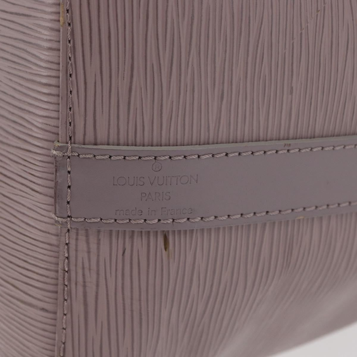 Louis Vuitton LOUIS VUITTON Epi Petit Noe Shoulder Bag Lilac M4410B LV Authentic 179433