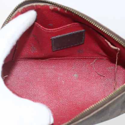 Louis Vuitton LOUIS VUITTON Damier Ebene Pochette Cosmetic PM Pouch N47516 LV Authentic 168508 Bag