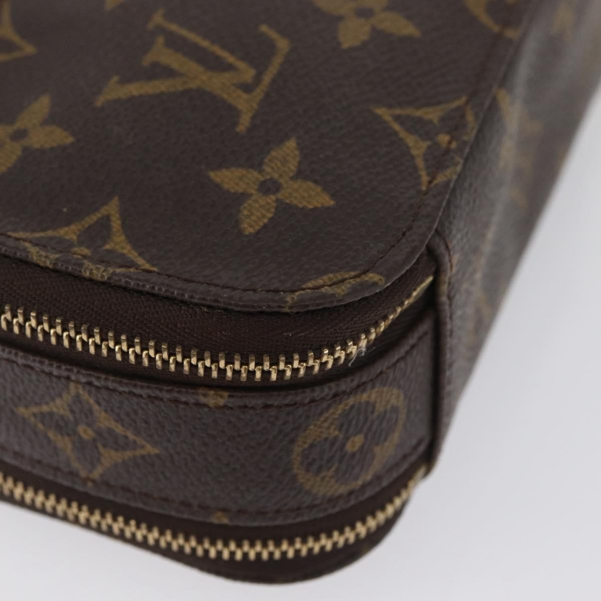 Louis Vuitton LOUIS VUITTON Monogram Trousse Brush PM Cosmetic Pouch M47510 LV Authentic BA11439 Bag