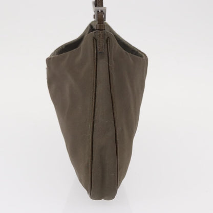 Prada PRADA Shoulder Bag Nylon Brown Authentic 153825