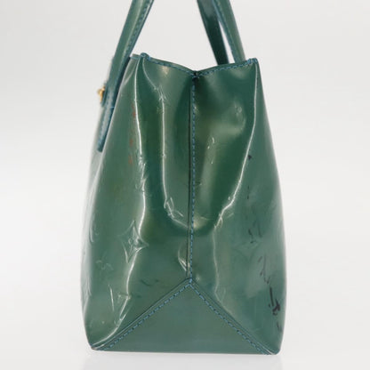 Louis Vuitton LOUIS VUITTON Vernis Wilshire Boulevard Bag Blue galatic M93646 LV Authentic BA6406