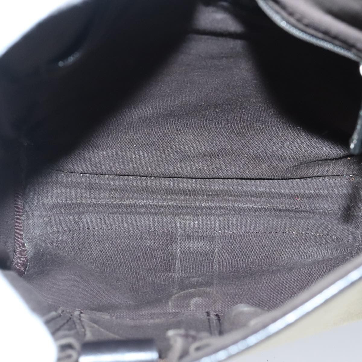 Burberry BURBERRY Shoulder Bag Canvas Beige Authentic ti2263