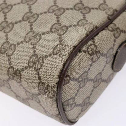 Gucci GUCCI GG Supreme Web Sherry Line Shoulder Bag PVC Beige 001 4071 5 Authentic gh717
