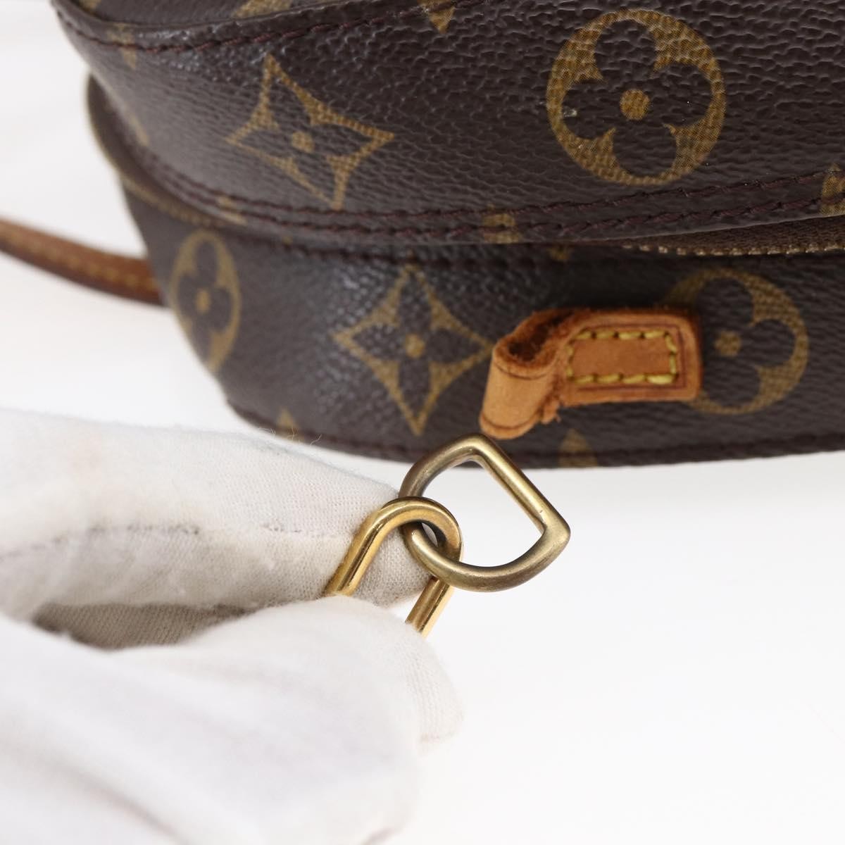 Louis Vuitton LOUIS VUITTON Monogram Spontini Hand Bag M47500 LV Authentic 147162