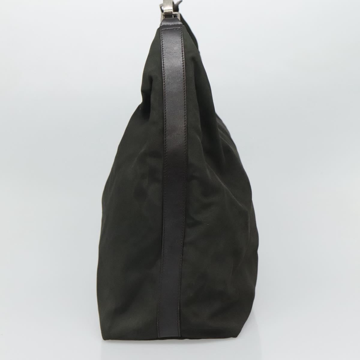 Gucci GUCCI Shoulder Bag Canvas Khaki Authentic ti2779
