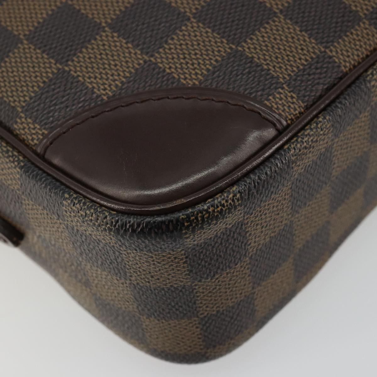 Louis Vuitton LOUIS VUITTON Damier Ebene Trocadero 27 Shoulder Bag SPO N48085 LV Authentic 180428