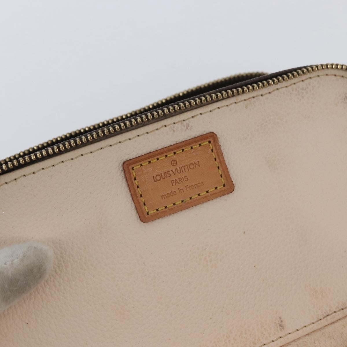 Louis Vuitton LOUIS VUITTON Monogram Trousse Brush PM Cosmetic Pouch M47510 LV Authentic BA11439 Bag